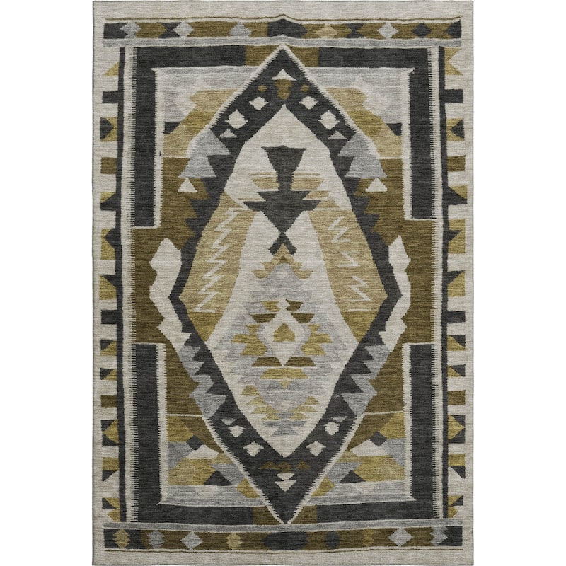 Premium Washable Super Soft Global Medallion Mayfield Rug