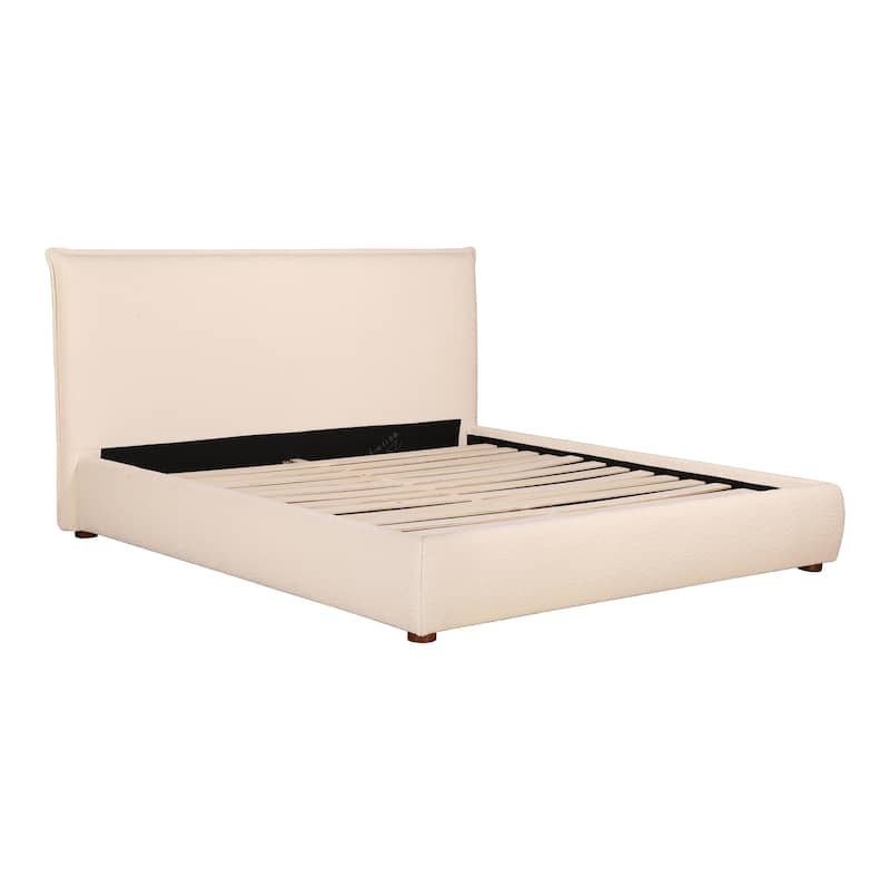 Aurelle Home Modern Upholstered Platform Bed