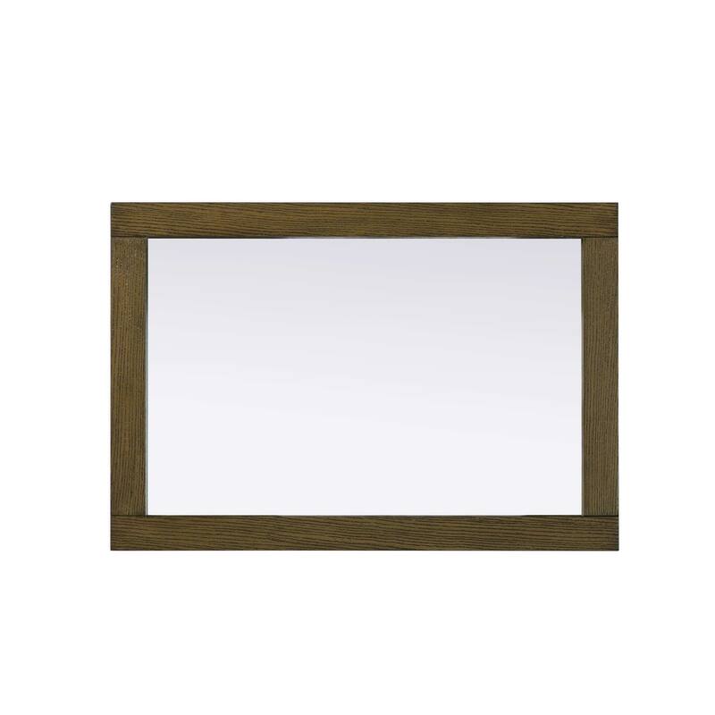 Solene Wooden Rectangle Mirror