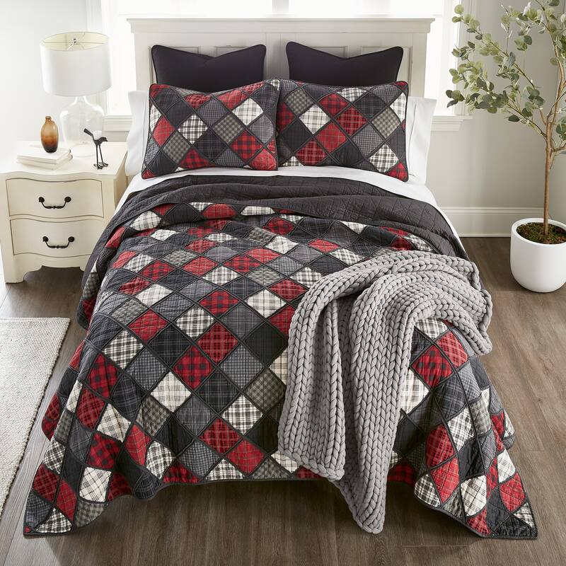 Donna Sharp Lumberjack Cotton Quilt Collection - Queen