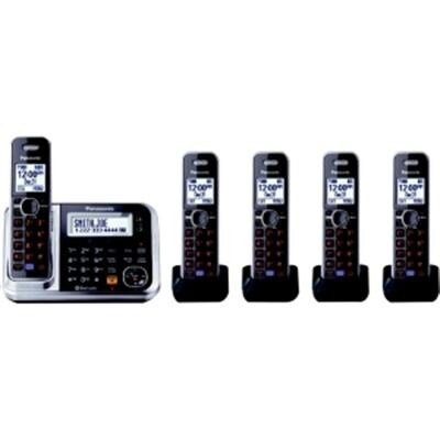 Panasonic Consumer - Kx-Tg7875s - 2 Line Link2cell With 4 Hndset