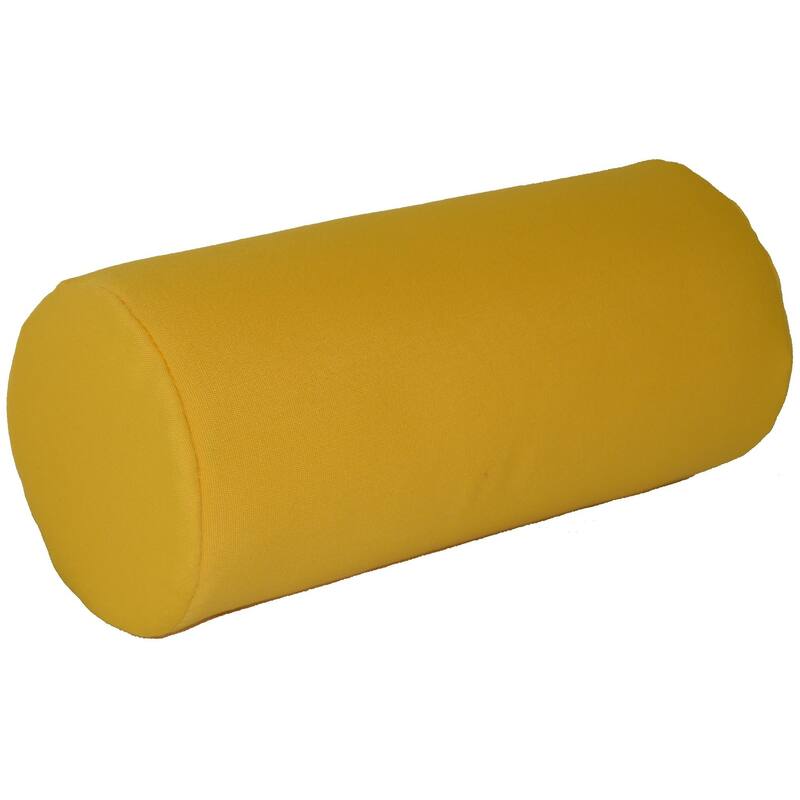 Bolster Pillow - 7" x 18" - Yellow