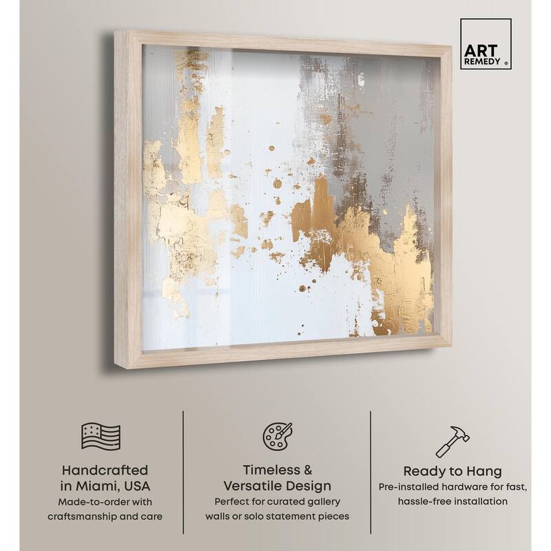 Ghostly Glimmer II Shadowbox by Art Remedy