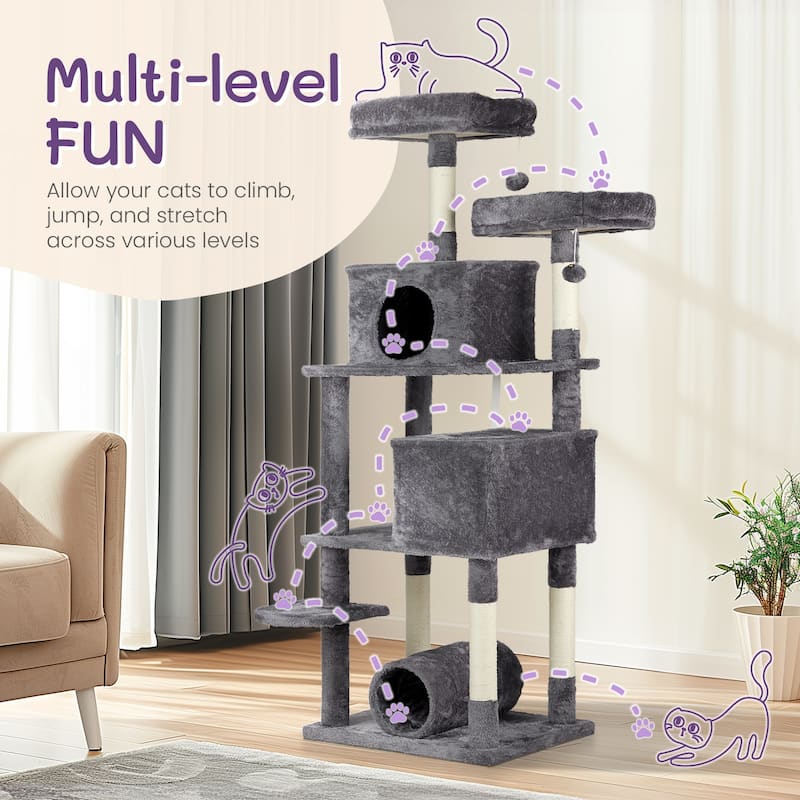 Transform Your Home with a 65 Inch Cat Tree for Endless Play and Exploration
