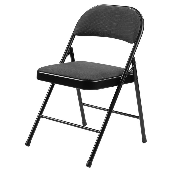 Commercialine 900 Series Fabric Padded Folding Chair - Pack of 4. Opens flyout.