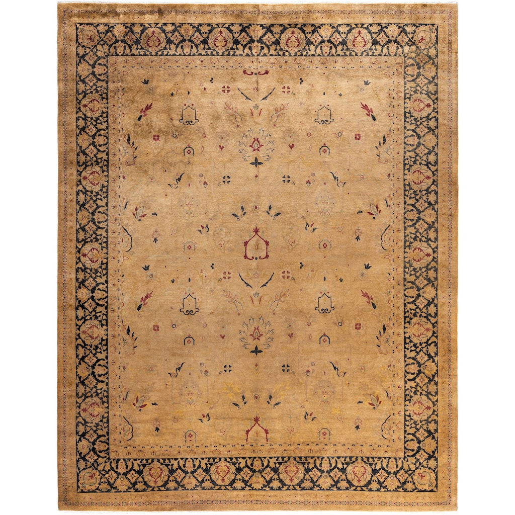 Overdyed One-of-a-Kind Hand-Knotted Area Rug - Beige - 8' 3" x 10' 5"