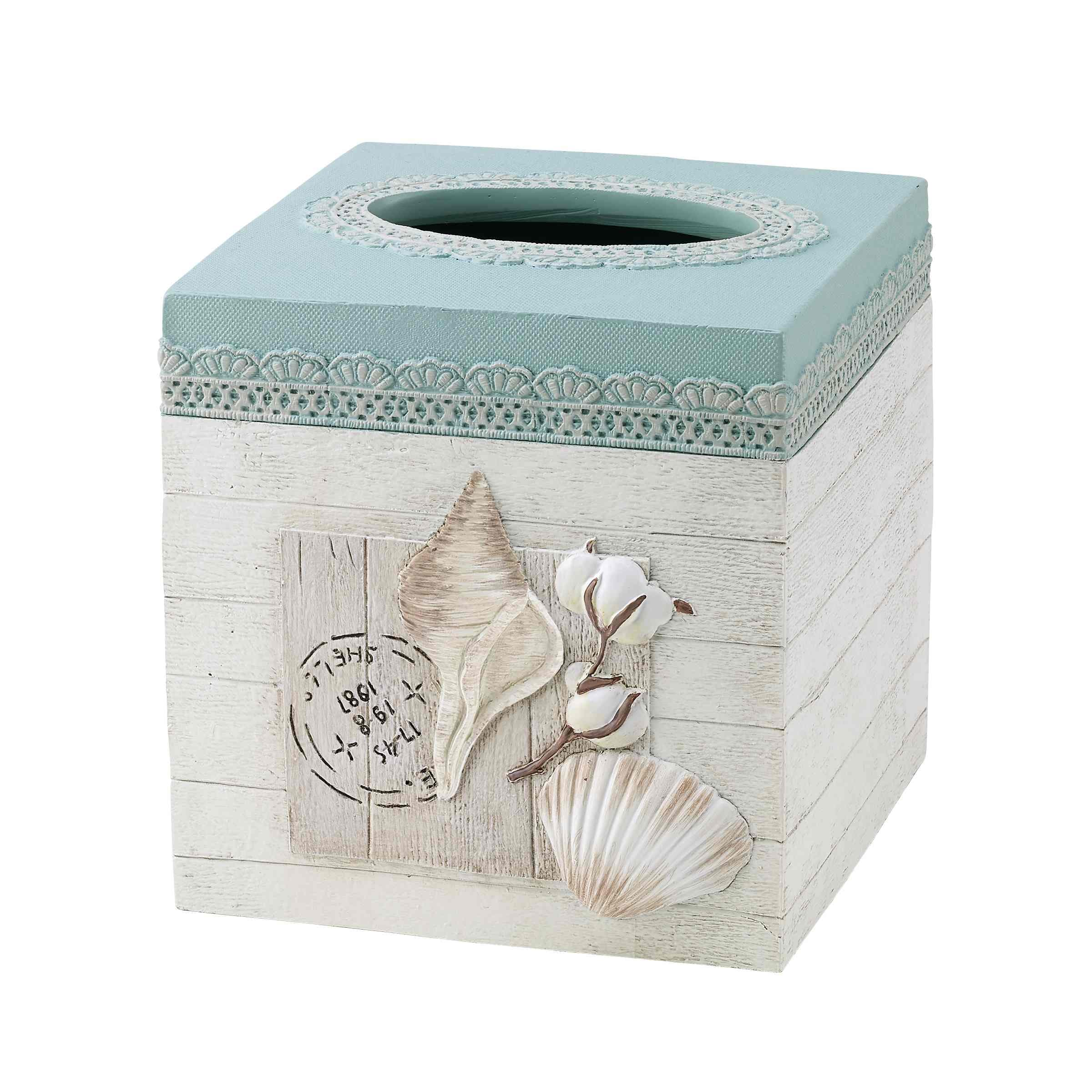 Avanti Farmhouse Shell Tissue Cover - Tissue Cover