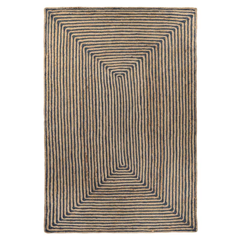 Superior Braided Jute Reversible Indoor Outdoor Area Rug