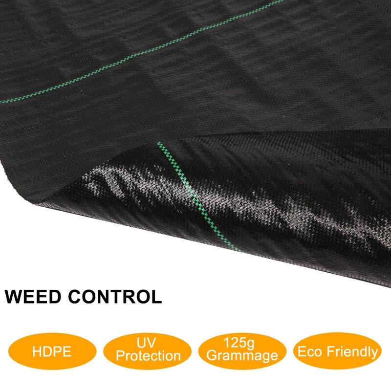 Weed Barrier Fabric Black Polyethylene Weeding Cloth