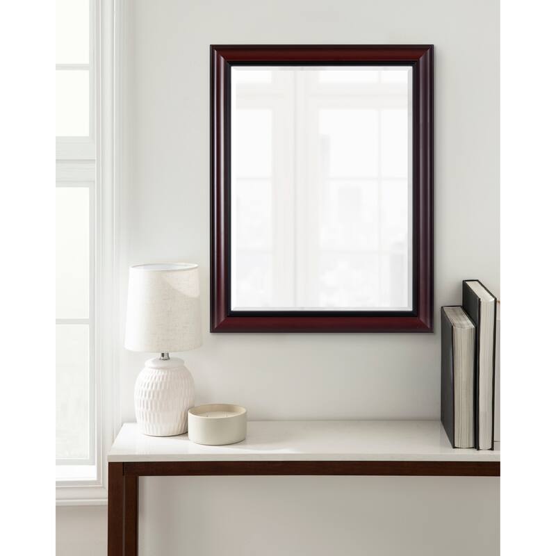 Kate and Laurel Dalat Framed Beveled Wall Mirror