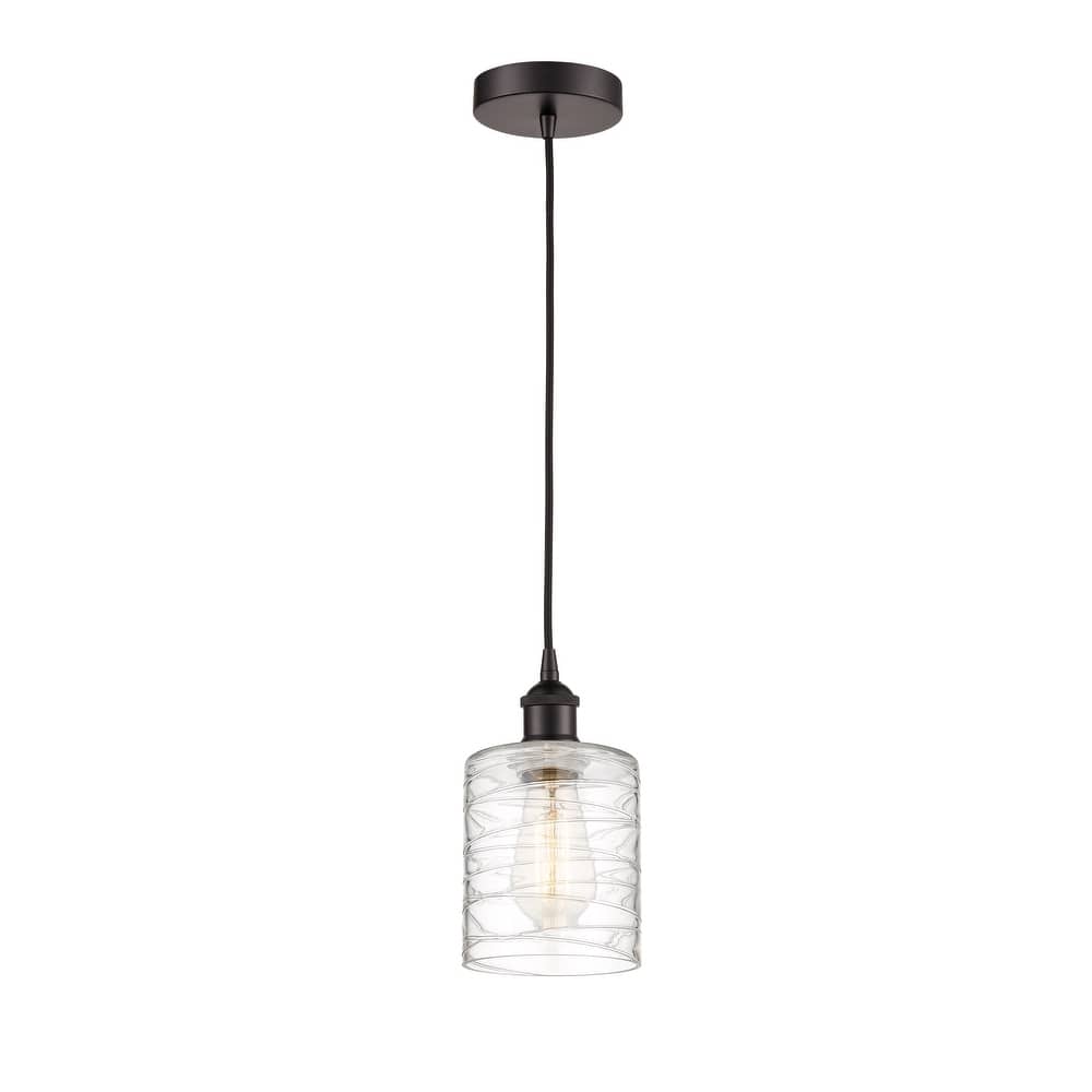 Innovations Lighting Edison Cobbleskill - 1 Light 5" Mini Pendant
