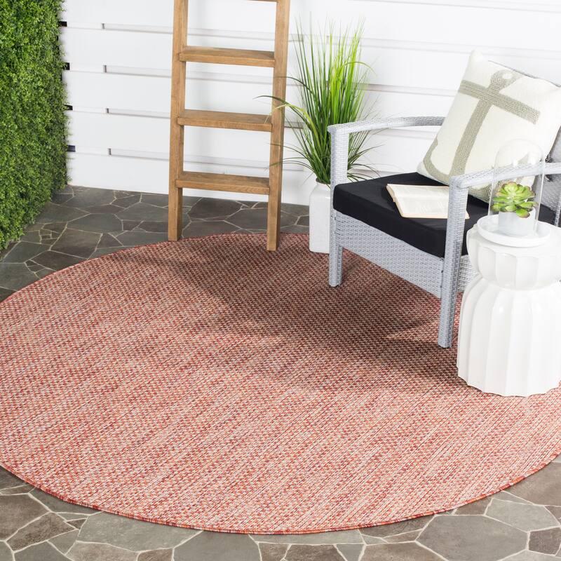 SAFAVIEH Courtyard Jonell Indoor/ Outdoor Patio Backyard Rug
