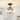 Farmhouse 3-Light Ceiling Light Clear Striped Glass Flush Mount - 11.8 in