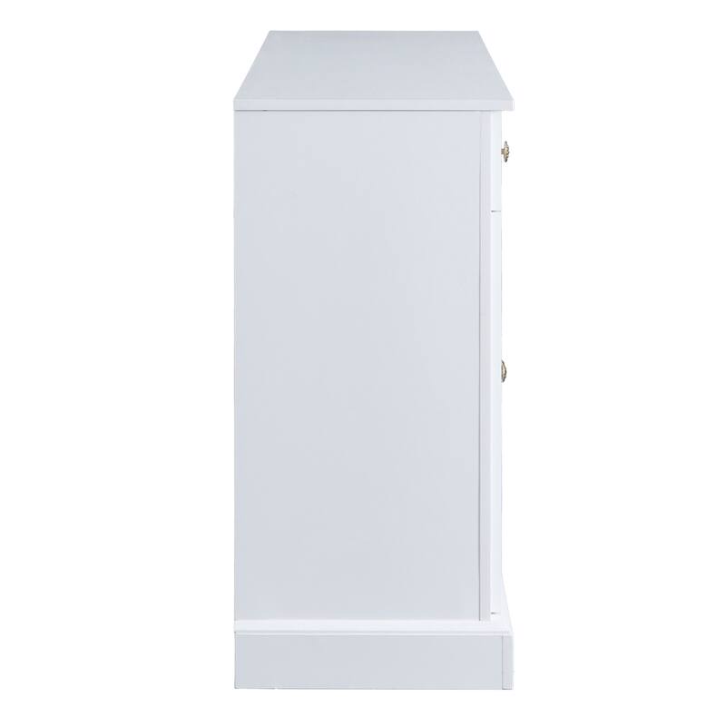 Storage Buffet Cabinet with 2 Drawers - N/A
