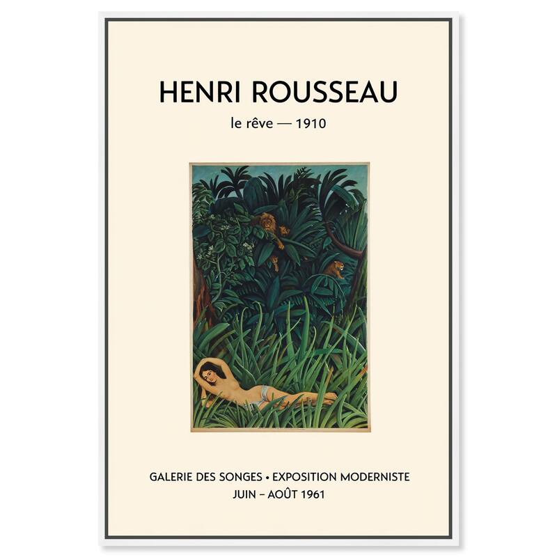 Dream in the Jungle Canvas by Art Remedy - White - 30" x 45"