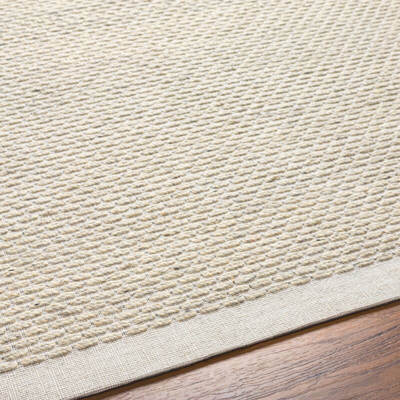 Abercom Handmade Casual Farmhouse Wool Area Rug