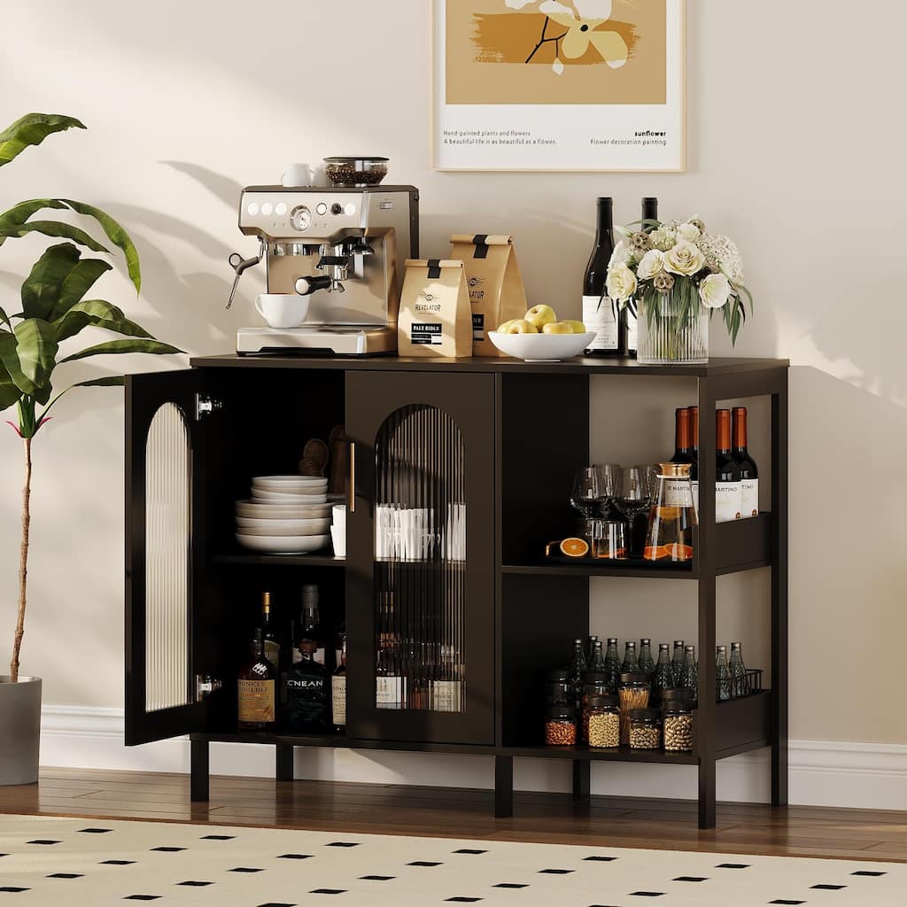 Sideboard Buffet Cabinet with Storage 39.4''