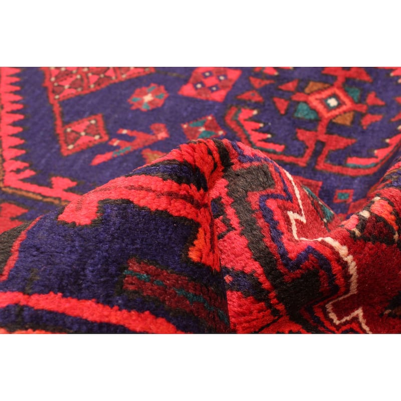 ECARPETGALLERY Hand-knotted Anadol Red Wool Rug - 4'8 x 8'7