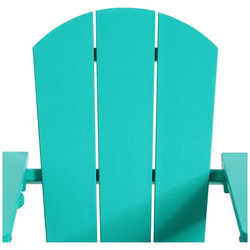 Laguna Kids Outdoor Poly Adirondack Chair with Cup Holder (Set of 2)