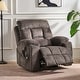 preview thumbnail 8 of 22, Overstuffed Chenille Power Lift Recliner,Lay Flat 71.5 " Length, Dual Motors Recliner with Massage/Heat Infinite Position