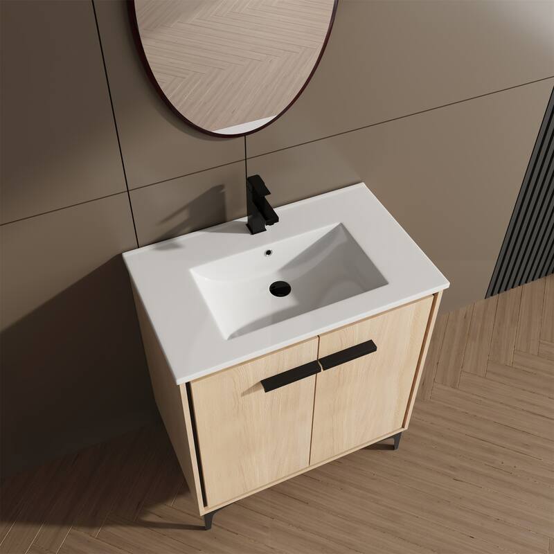 Bathroom Vanity Base with basin