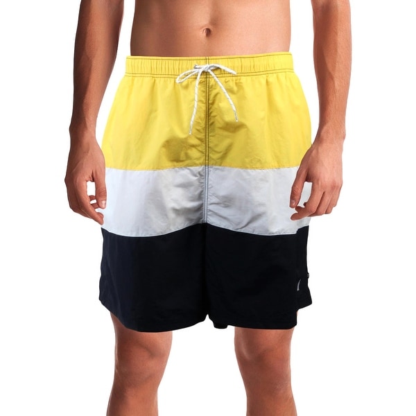 yellow nautica swim trunks