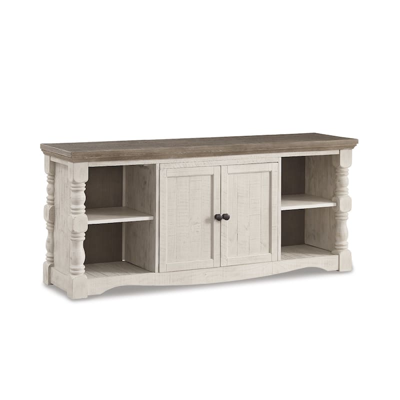 Signature Design by Ashley Cedar Hollow Two-tone Extra Large TV Stand