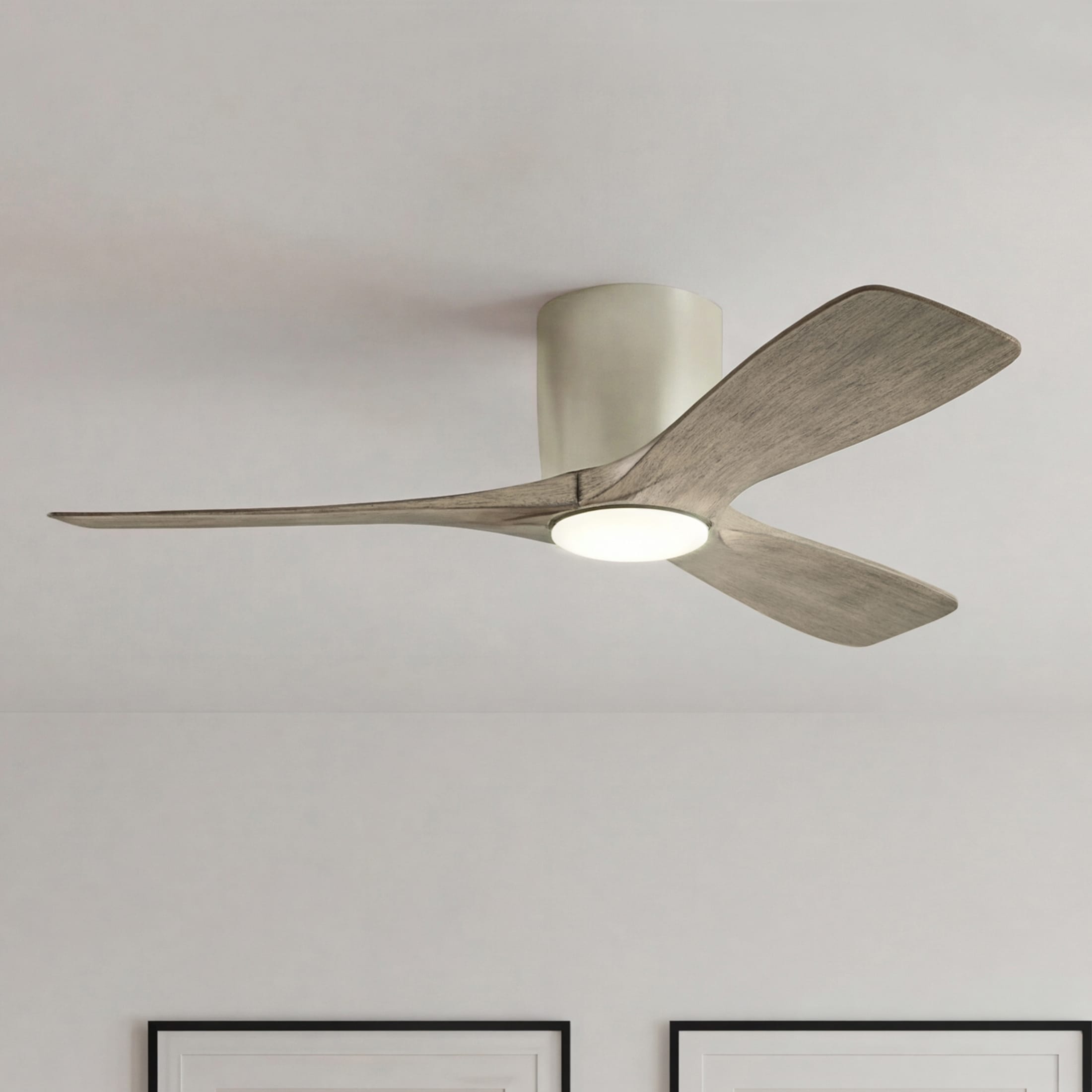 Kichler Lighting Volos 48 in. Integrated LED Flush Mount Ceiling Fan