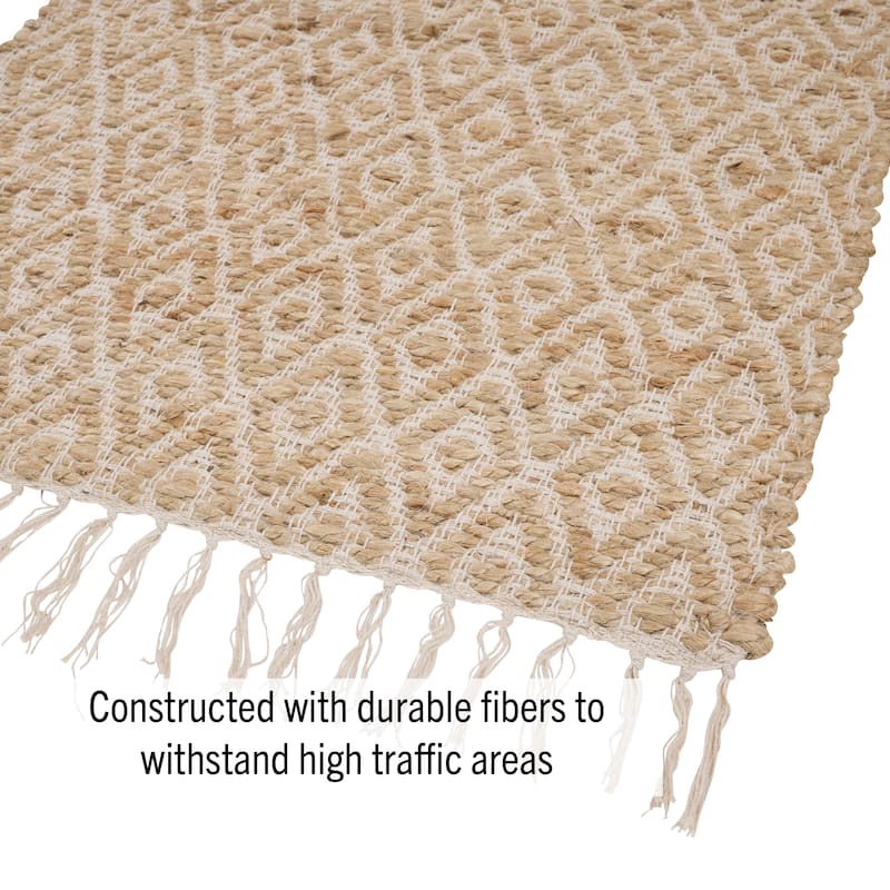 Nautica Jute Handmade Modern Home Decor Accent Rug