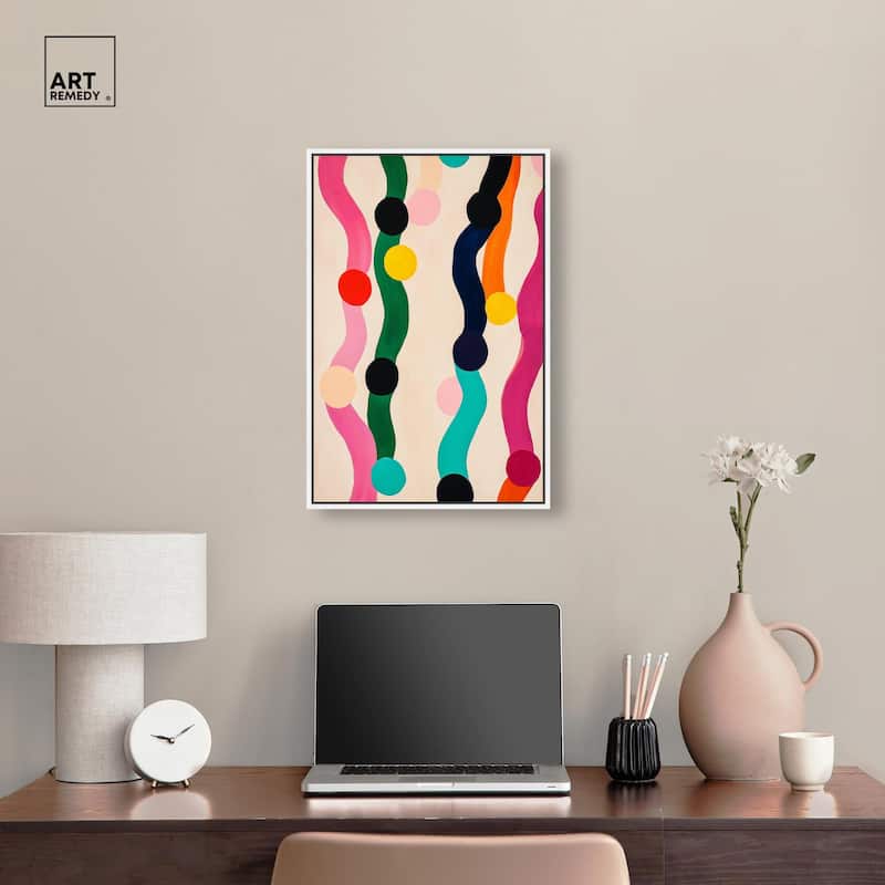 Pearl Colors I Canvas by Art Remedy