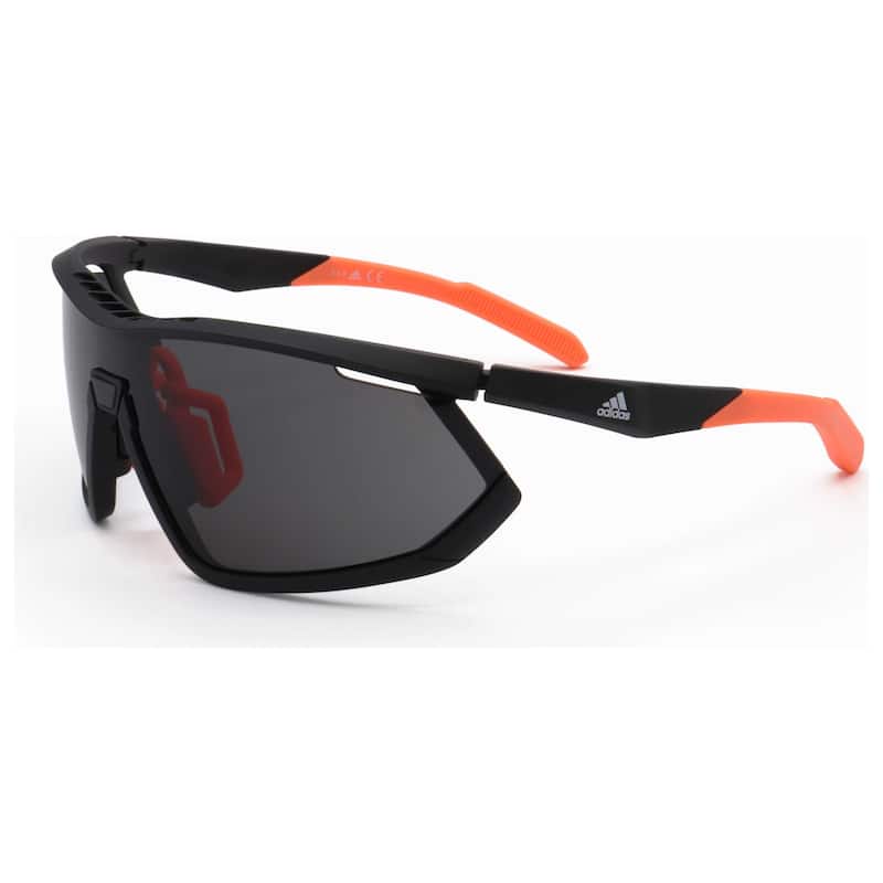Adidas Sport Woman 99mm Matte Black Sunglasses SP0002-02A-0