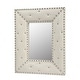 preview thumbnail 26 of 35, Rectangle Rivet Decorative Wall Hanging Mirror
