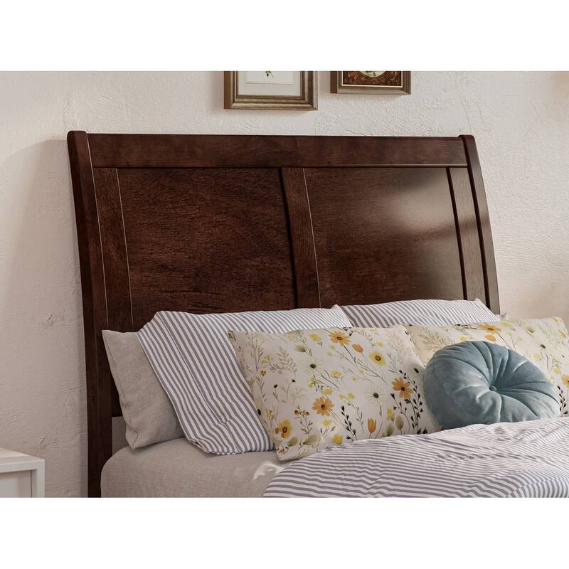 Andorra Platform Bed with Panel Footboard and Storage Drawers