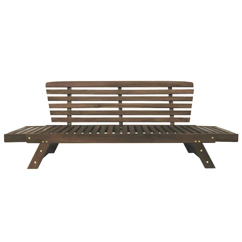 Outdoor Adjustable Sofa Chaise Lounge with Cushions