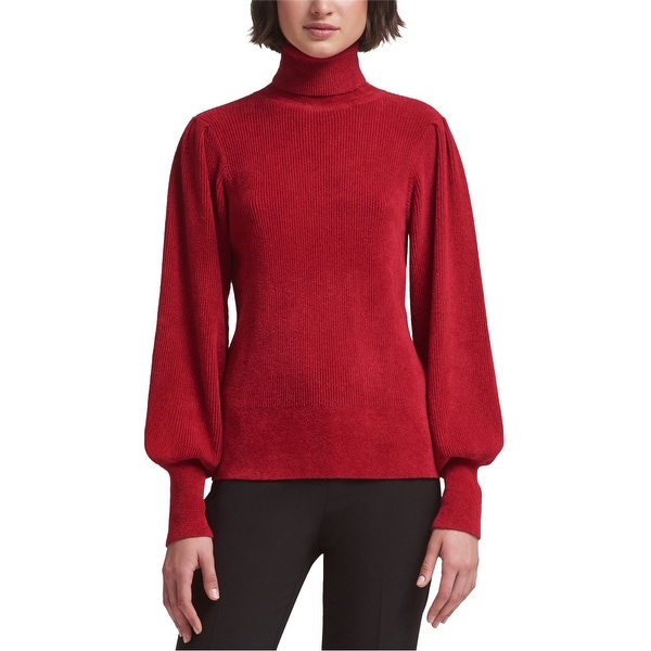 womens red pullover sweater