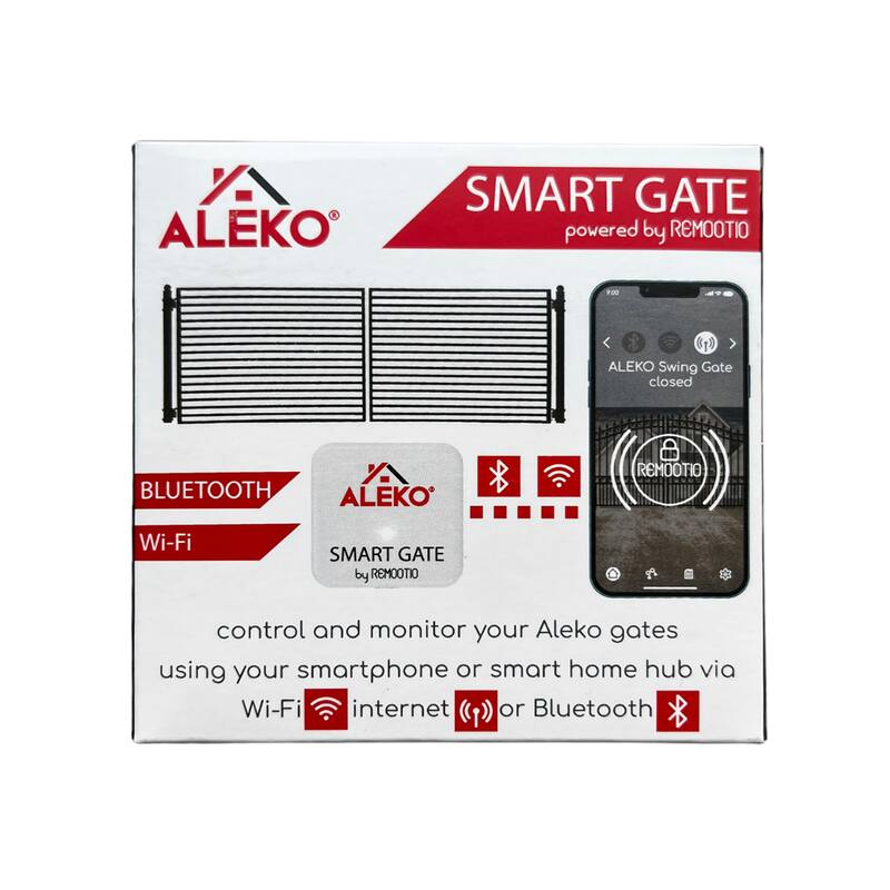 ALEKO Smart Accessories Kit Dual Gate Opener for Swing Gate up to 36 ft 1760 lb