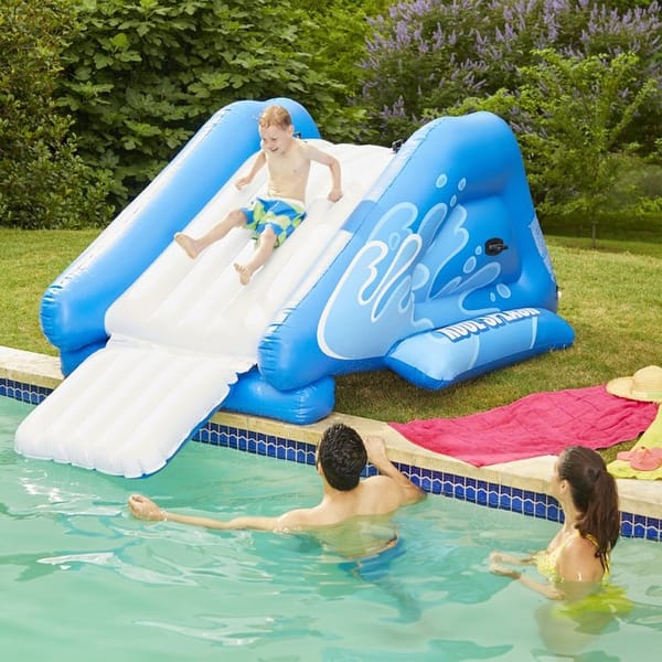 Pool Slides For Inground Pools INTEX Kool Splash Inflatable Water - Main Image