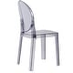preview thumbnail 14 of 13, Indoor Outdoor Clear Plastic Armless Side Chairs