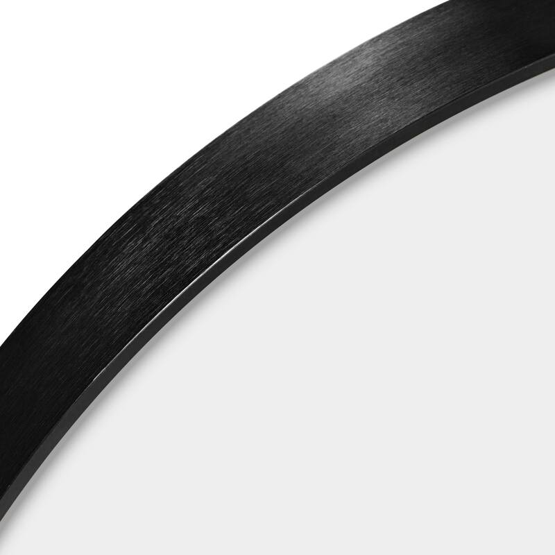 Large Round Mirror Wall Decor for Bathroom and Home, Metal Frame
