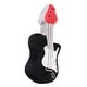 preview thumbnail 2 of 4, Lambs & Ivy Rock Star Plush Guitar Instrument Stuffed Toy - Gray/Black