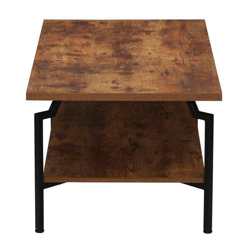 Household Essentials Modern Wood Coffee Table