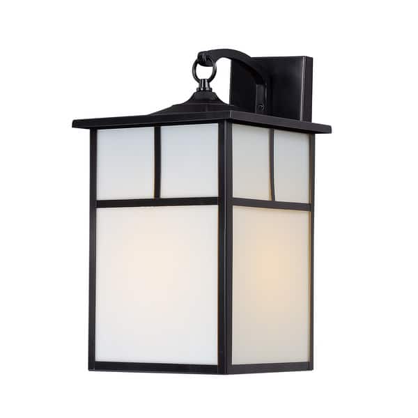 slide 2 of 4, Coldwater 9" Wide Aluminum Outdoor Wall Light Black
