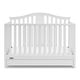 preview thumbnail 44 of 62, Graco Solano 4-in-1 Convertible Crib with Drawer - Converts to Toddler Bed, Daybed, and Full-Size Bed