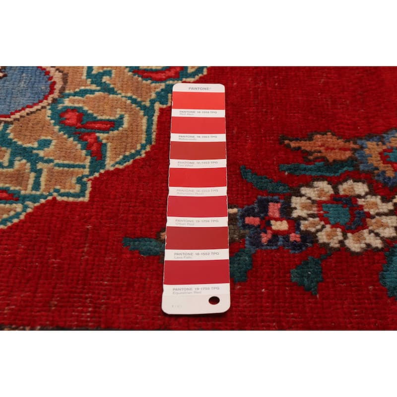 ECARPETGALLERY Hand-knotted Kayseri Red Wool Rug - 2'10 x 4'7