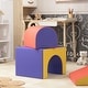 preview thumbnail 8 of 7, Soozier 4 Piece Climb and Crawl Activity Play Set Soft Secure Foam Playset