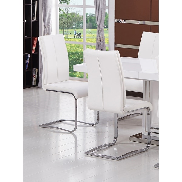 Best faux online leather dining chairs