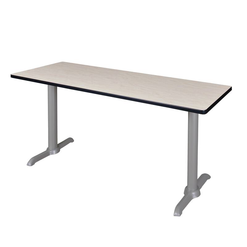 60" x 24" Training Table- Maple/Grey
