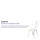 preview thumbnail 92 of 164, Metal Indoor/ Outdoor Stackable Bistro Chair (Set of 4)