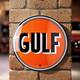Option Gulf Vintage Logo Sign