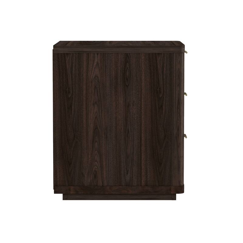 Manhattan Comfort Evelyn 20" Nightstand (3-Drawer)